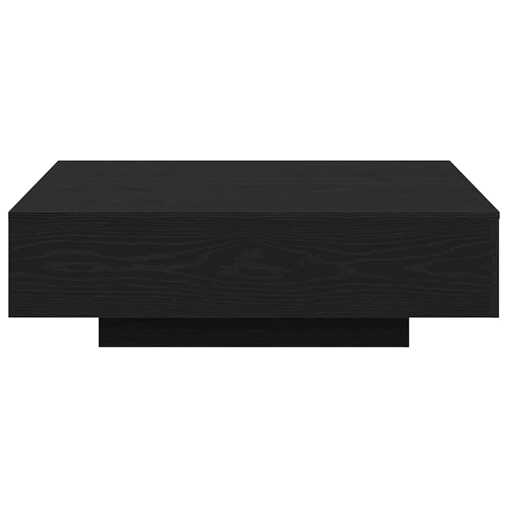Tavolino da salotto Rovere Nero 100 x 100 x 31 cm