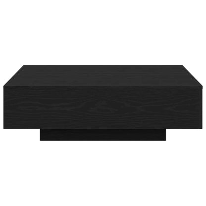 Tavolino da salotto Rovere Nero 100 x 100 x 31 cm