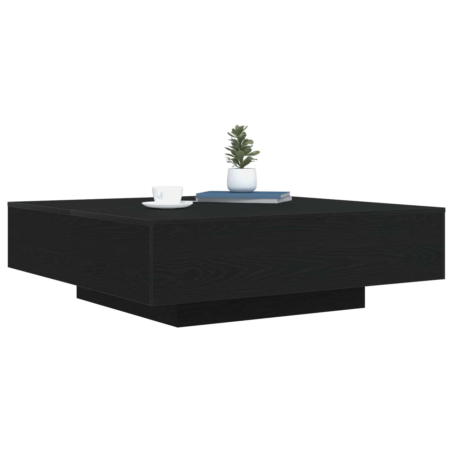 Tavolino da salotto Rovere Nero 100 x 100 x 31 cm