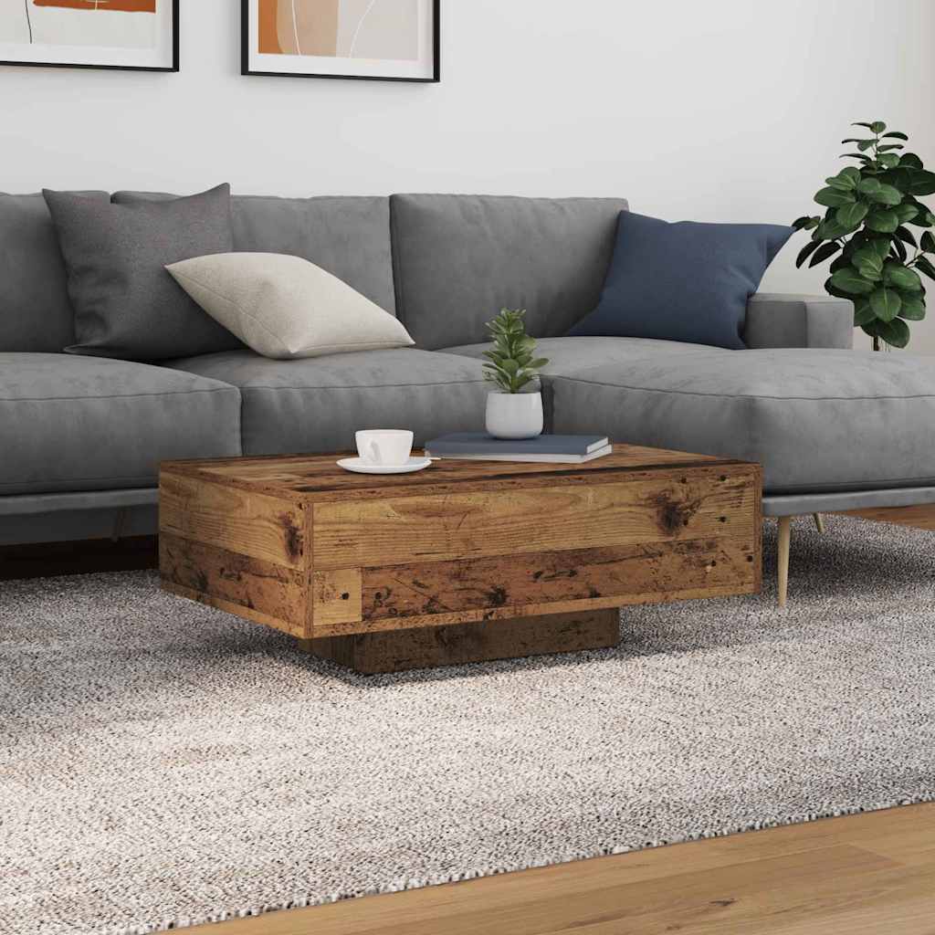 Tavolino da salotto Legno vecchio 85 x 55 x 31 cm