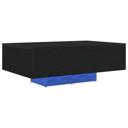 Tavolino da salotto Rovere Nero 85 x 55 x 31 cm