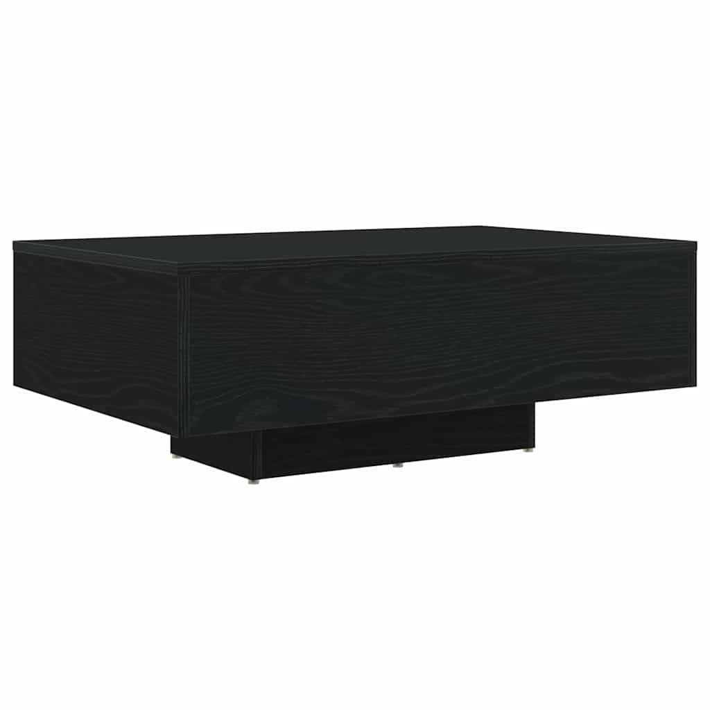 Tavolino da salotto Rovere Nero 85 x 55 x 31 cm
