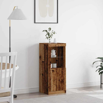 Madia LED Marrone 41 x 37 x 100 cm Legno multistrato