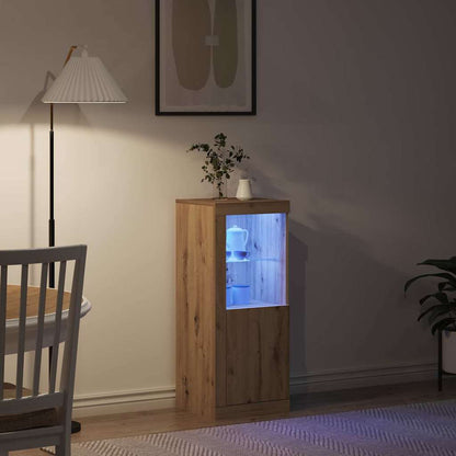Madia LED Marrone 41 x 37 x 100 cm Legno multistrato