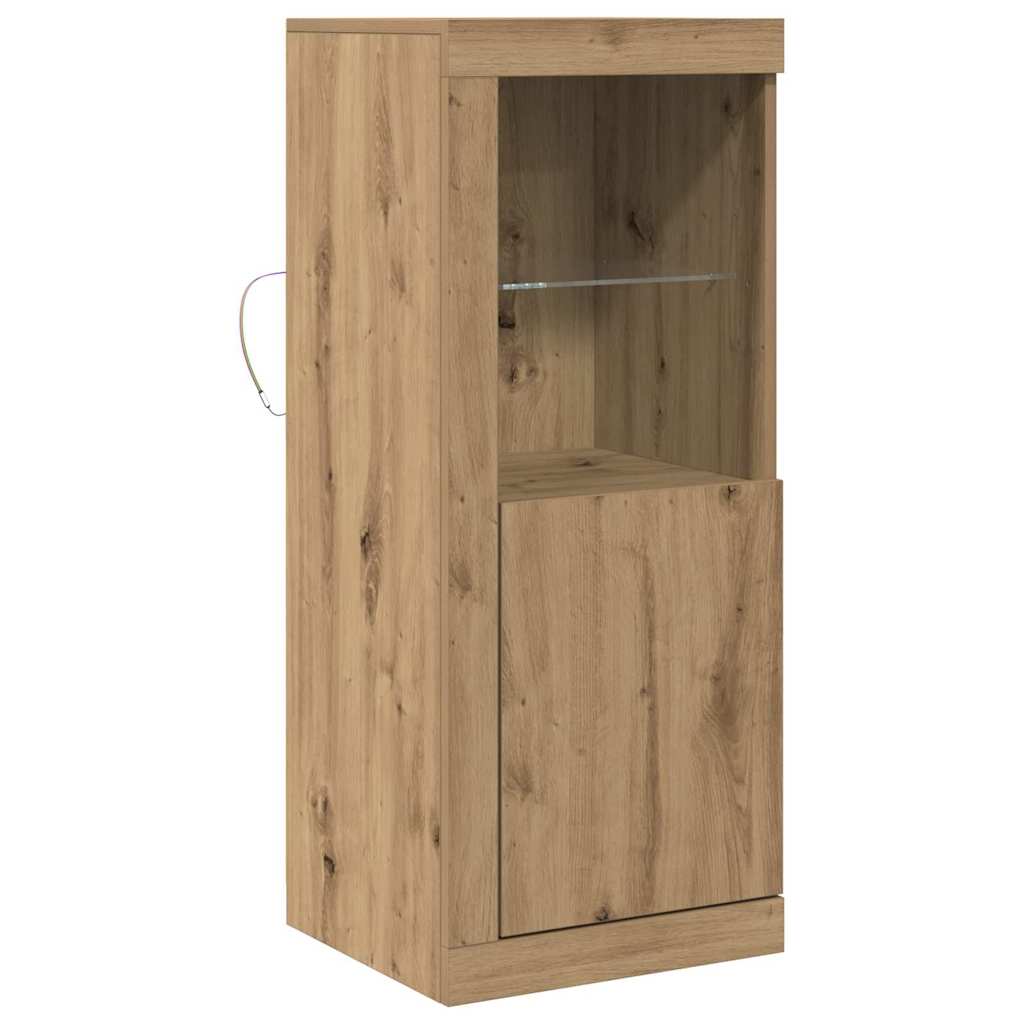 Madia LED Marrone 41 x 37 x 100 cm Legno multistrato