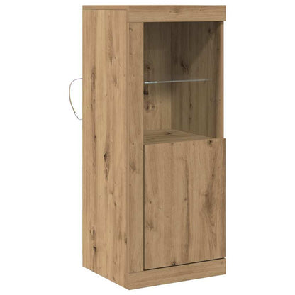 Madia LED Marrone 41 x 37 x 100 cm Legno multistrato