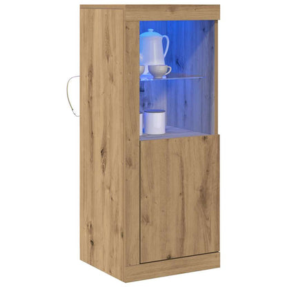 Madia LED Marrone 41 x 37 x 100 cm Legno multistrato