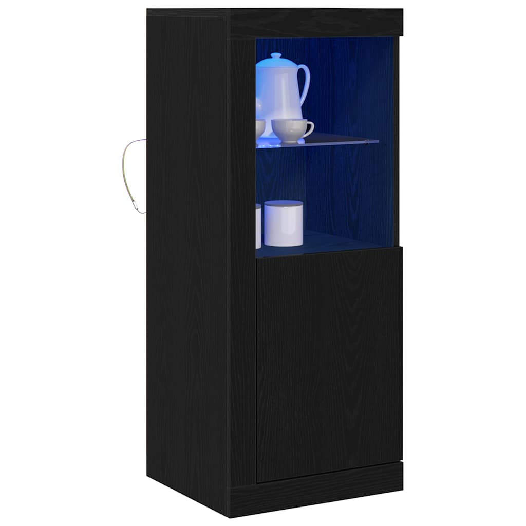 Madia LED Nero 41 x 37 x 100 cm Legno multistrato