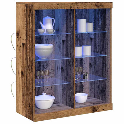 Madia LED Legno vecchio 41 x 37 x 100 cm Legno multistrato