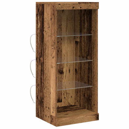 Madia LED Legno vecchio 41 x 37 x 100 cm Legno multistrato