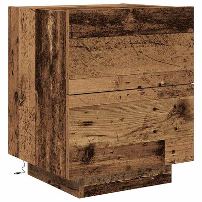 Armadio da Notte con cassetto Legno vecchio 45 x 40 x 55 cm
