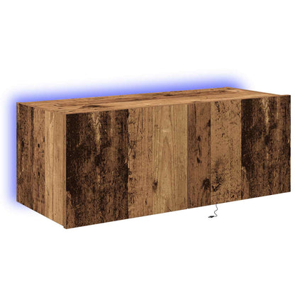 Mobile TV da parete Legno vecchio 80 x 35 x 31 cm