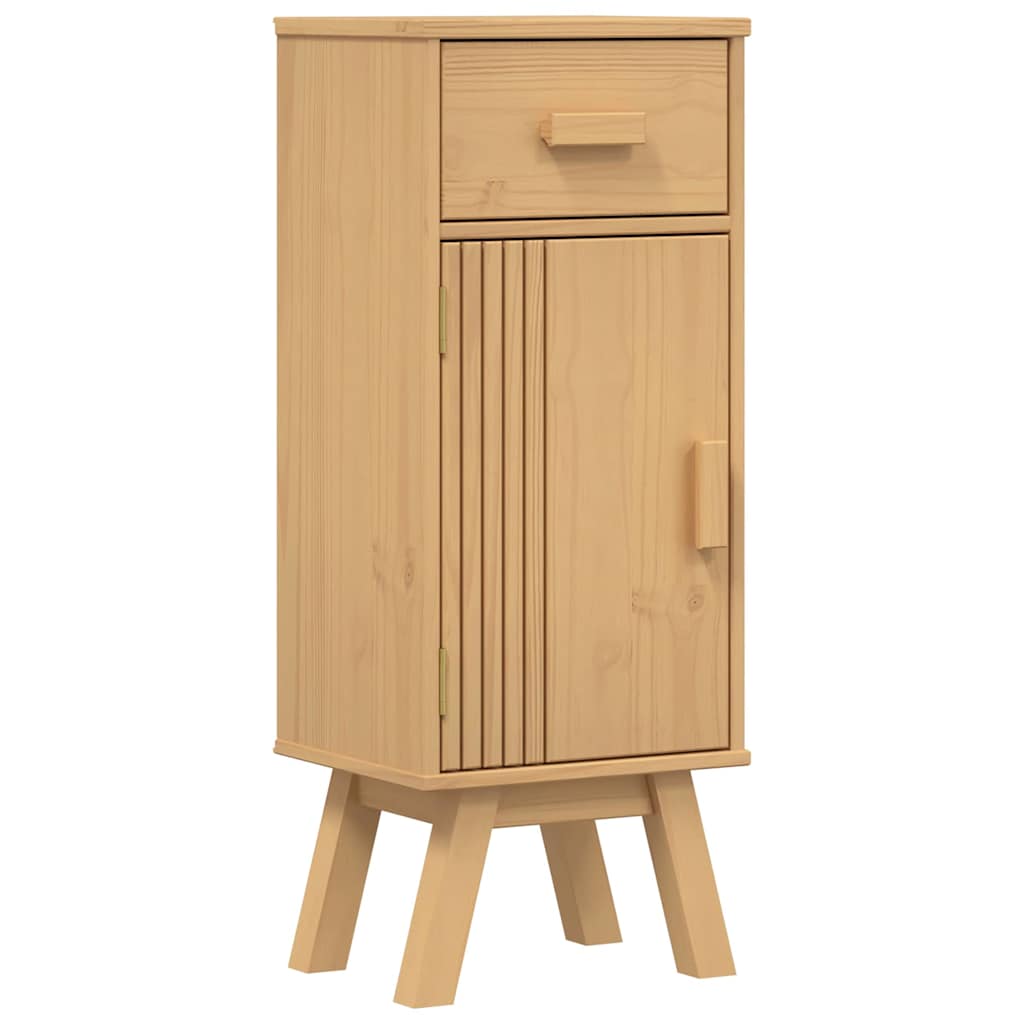 Mobile da Bagno con cassetto Olden Marrone 35 x 30 x 90 cm