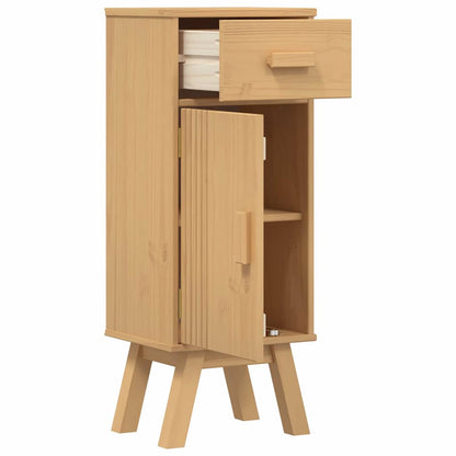 Mobile da Bagno con cassetto Olden Marrone 35 x 30 x 90 cm