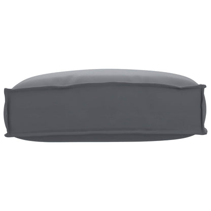 Cuscino Antracite 50 x 40 x 12 cm Tessuto Oxford
