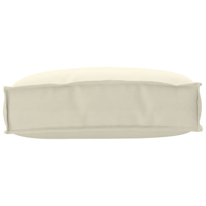 Cuscino Crema 50 x 40 x 12 cm Tessuto Oxford