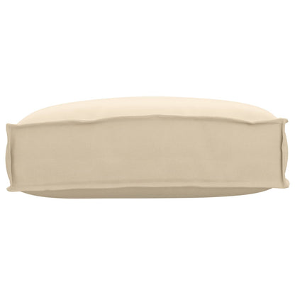 Cuscino Beige 50 x 40 x 12 cm Tessuto Oxford