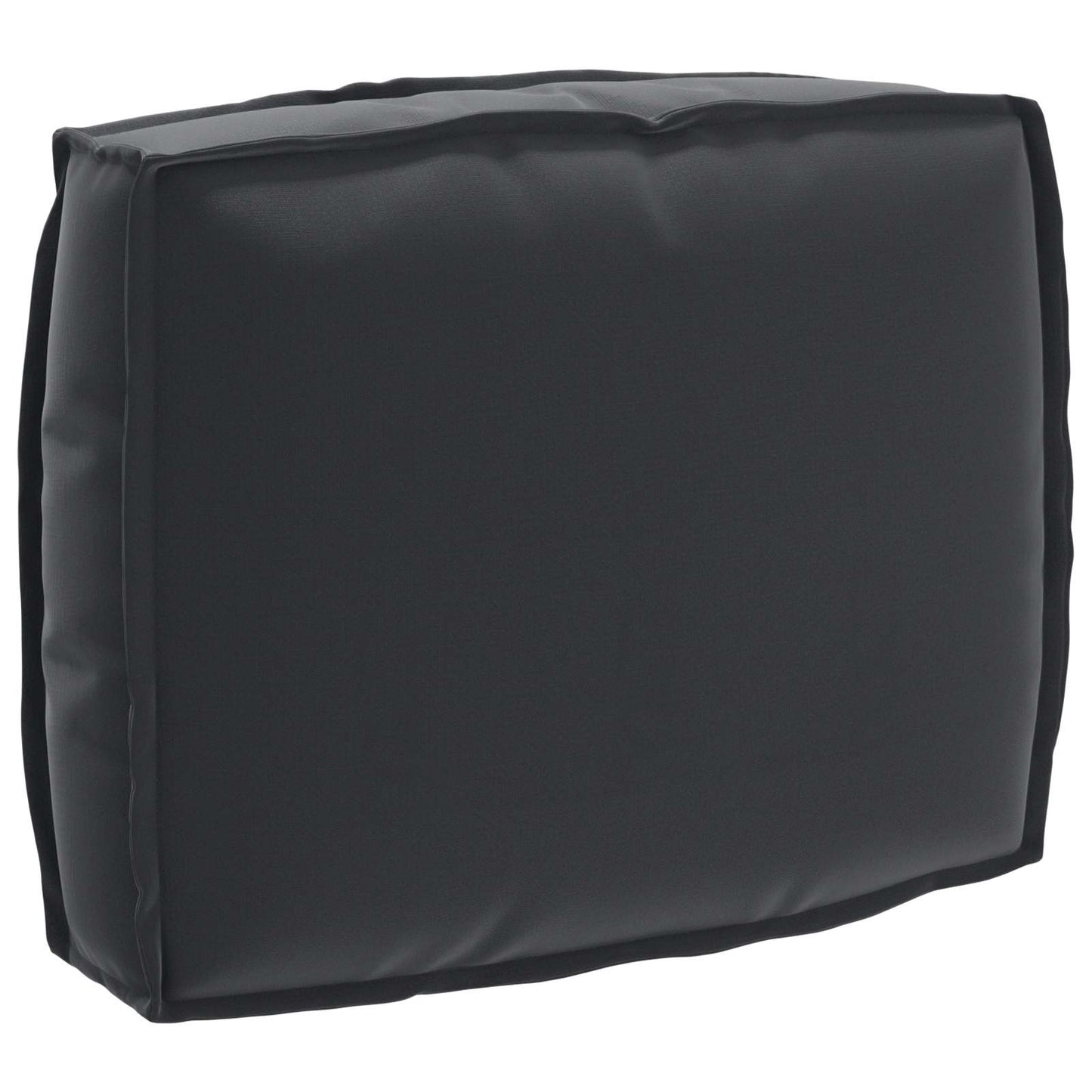 Cuscino Nero 50 x 40 x 12 cm Tessuto Oxford