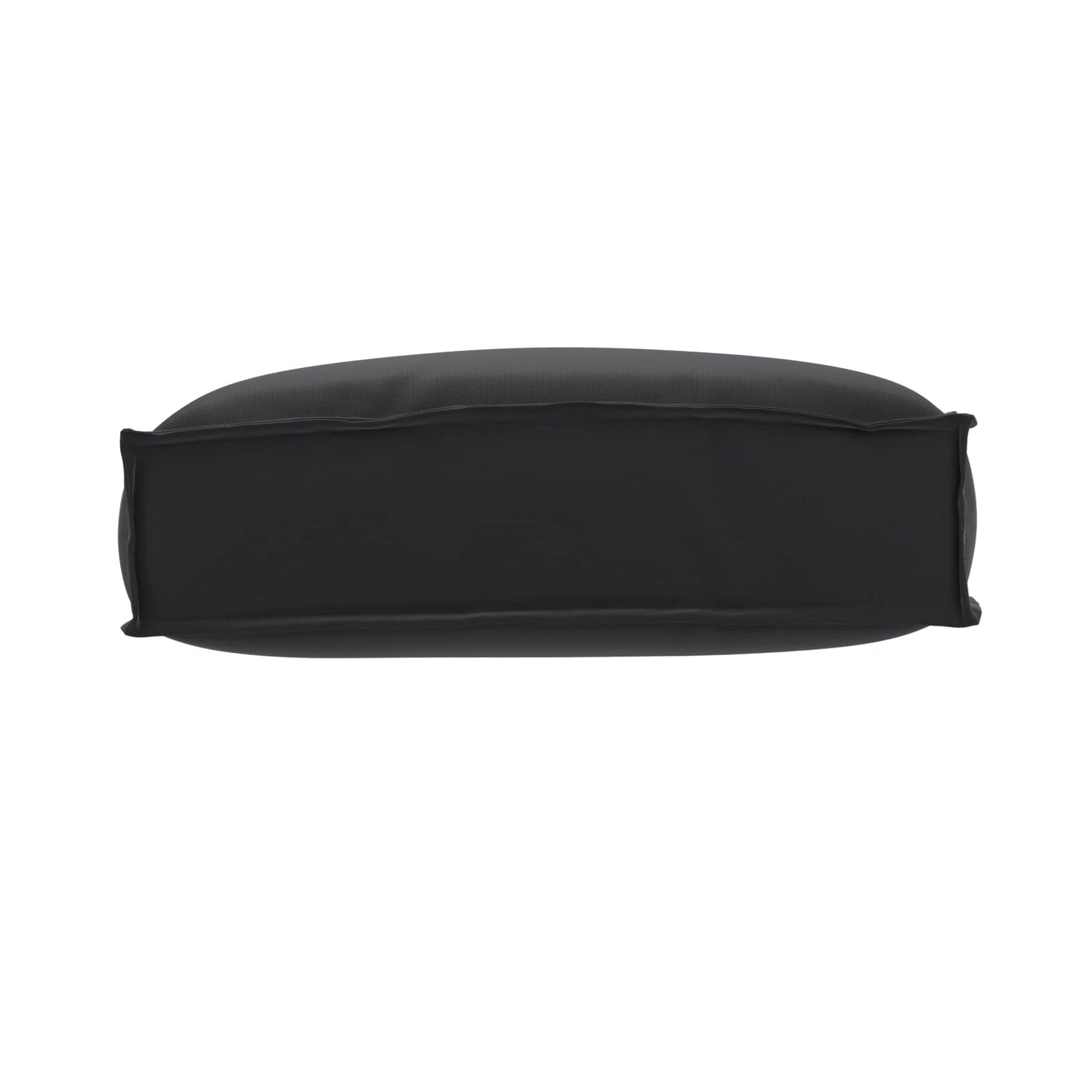 Cuscino Nero 50 x 40 x 12 cm Tessuto Oxford