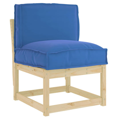 Cuscino Blu Reale 50 x 40 x 12 cm Tessuto Oxford