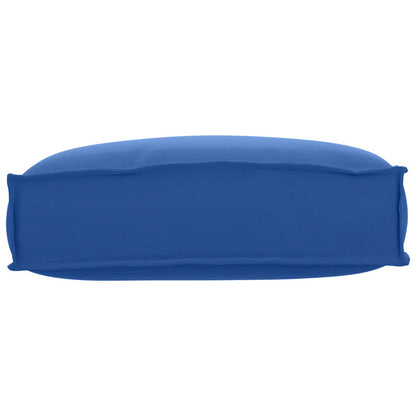 Cuscino Blu Reale 50 x 40 x 12 cm Tessuto Oxford