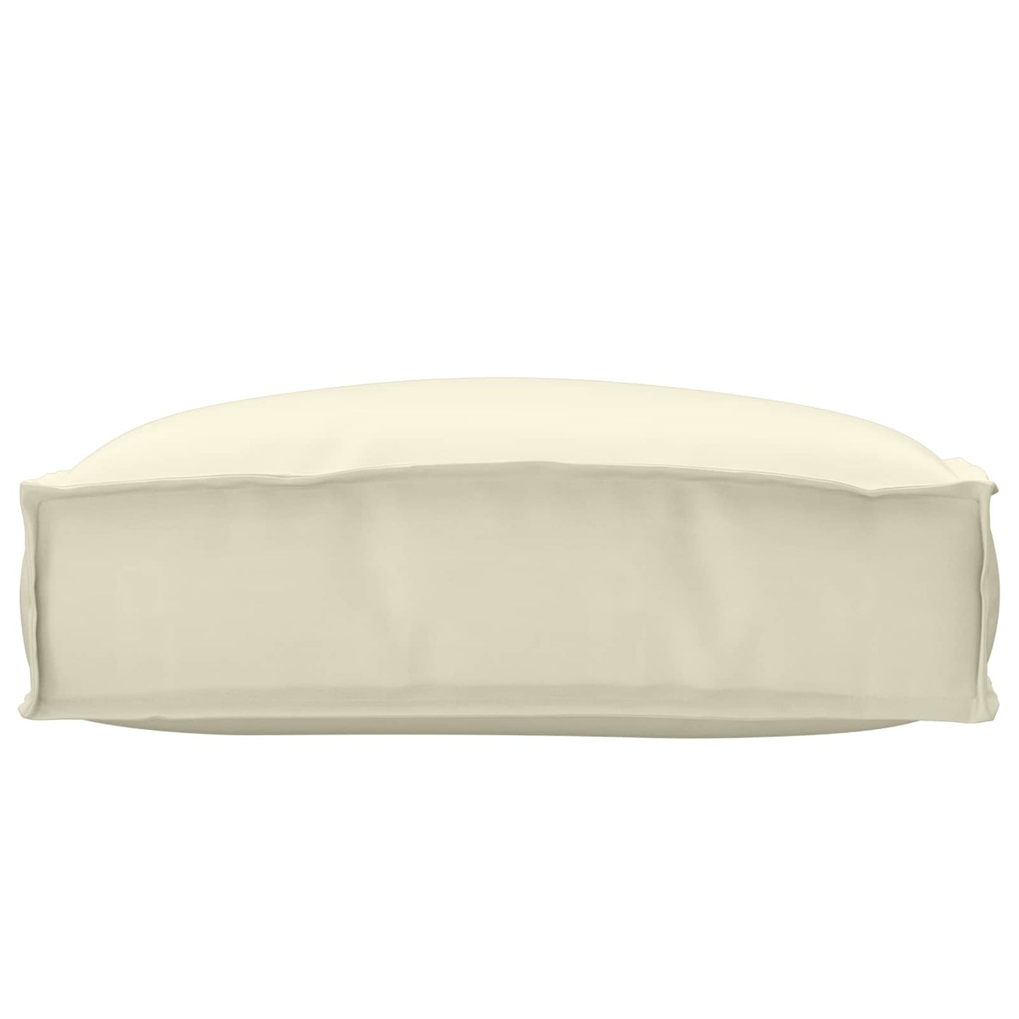 Cuscino Crema 50 x 50 x 12 cm Tessuto Oxford