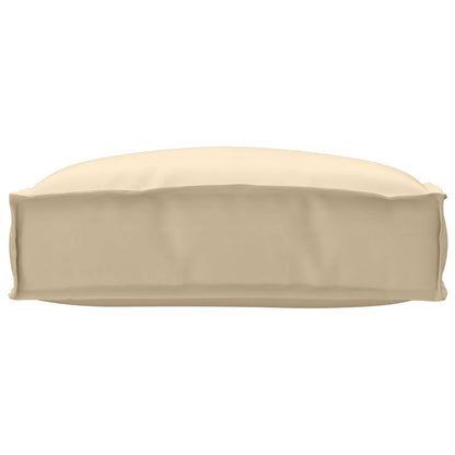 Cuscino Beige 50 x 50 x 12 cm Tessuto Oxford