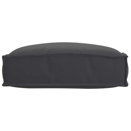 Cuscino Nero 50 x 50 x 12 cm Tessuto Oxford