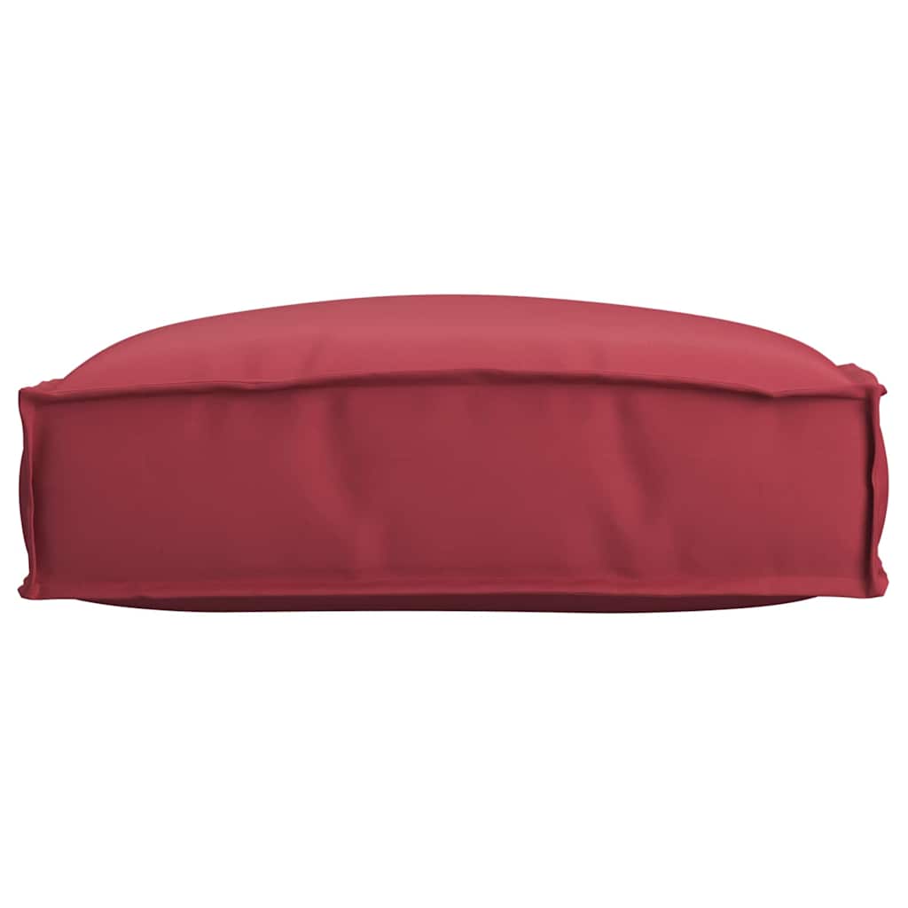 Cuscino Rosso Vino 50 x 50 x 12 cm Tessuto Oxford