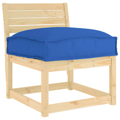 Cuscino Blu Reale 50 x 50 x 12 cm Tessuto Oxford