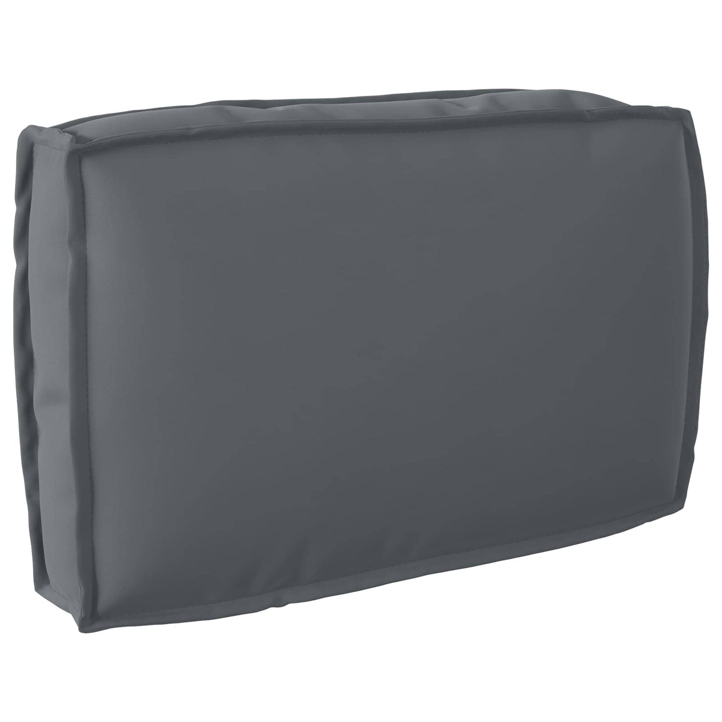 Cuscino Antracite 60 x 40 x 12 cm Tessuto Oxford