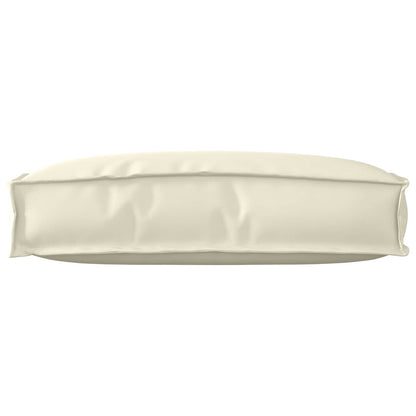 Cuscino Crema 60 x 40 x 12 cm Tessuto Oxford