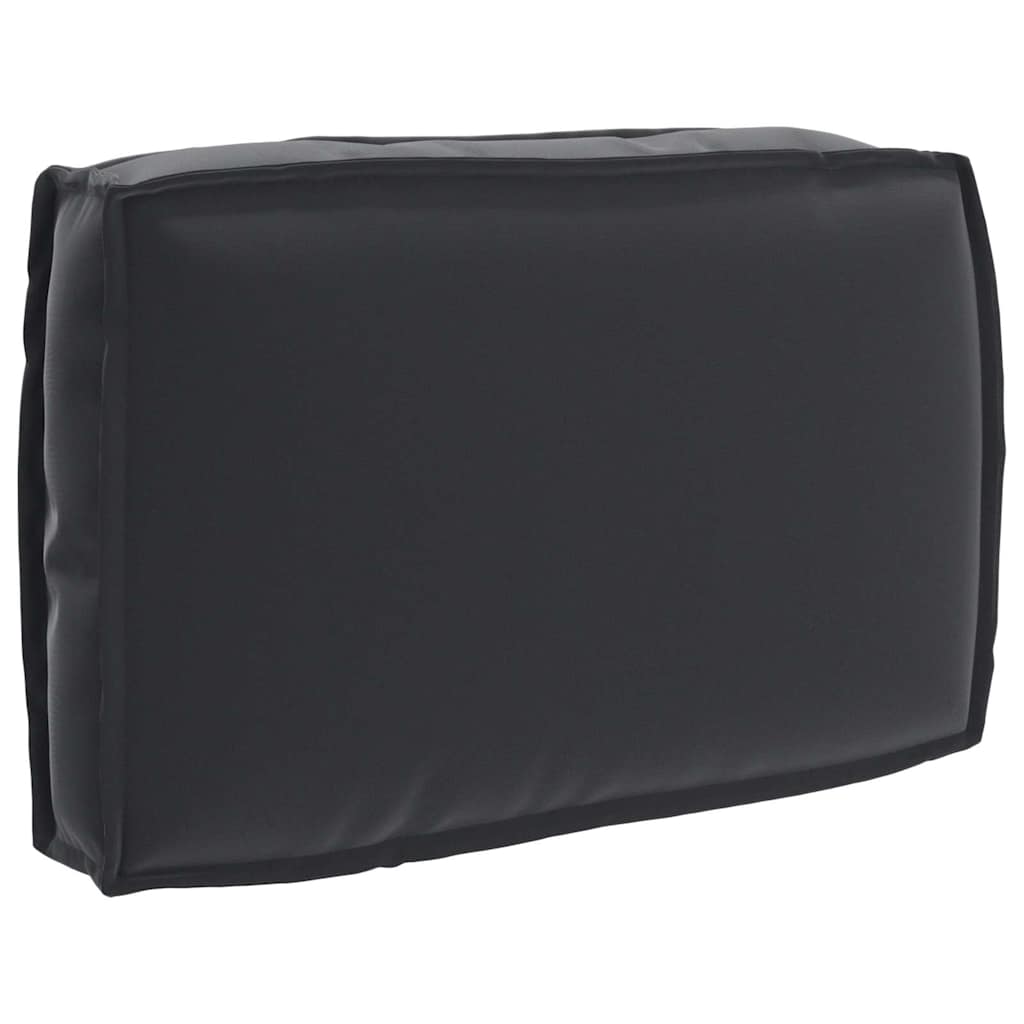 Cuscino Nero 60 x 40 x 12 cm Tessuto Oxford