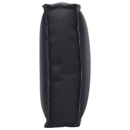 Cuscino Nero 60 x 40 x 12 cm Tessuto Oxford