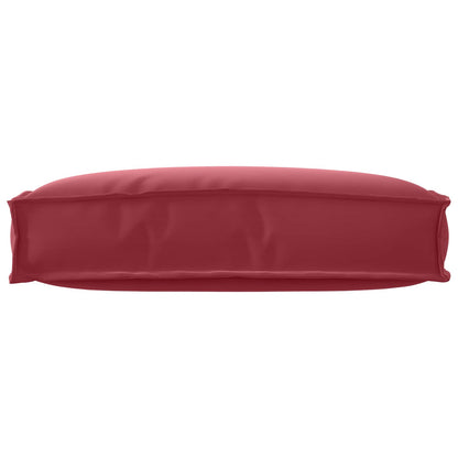 Cuscino Rosso Vino 60 x 40 x 12 cm Tessuto Oxford