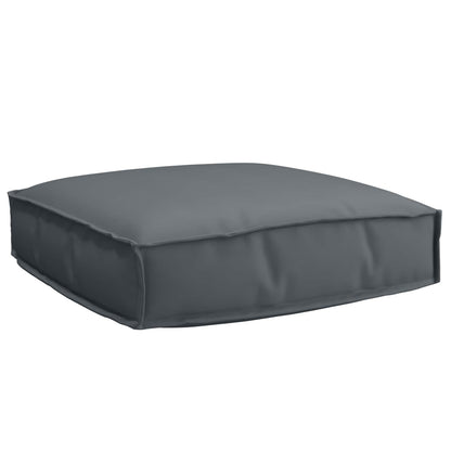 Cuscino Antracite 60 x 60 x 12 cm Tessuto Oxford