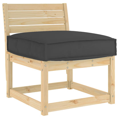 Cuscino Nero 60 x 60 x 12 cm Tessuto Oxford