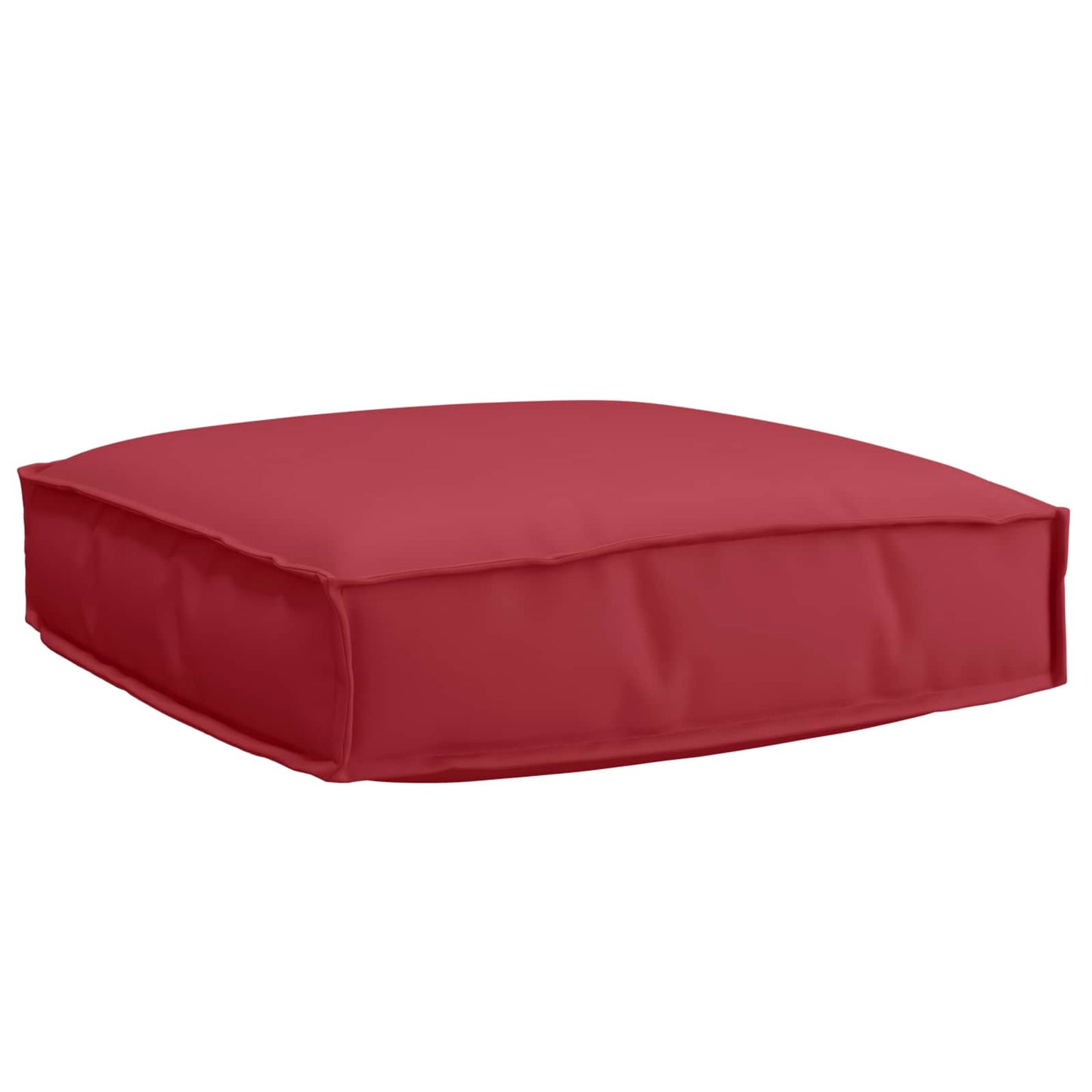 Cuscino Rosso Vino 60 x 60 x 12 cm Tessuto Oxford