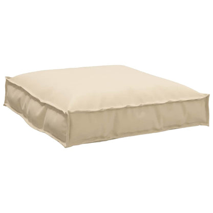 Cuscino Beige 70 x 70 x 12 cm Tessuto Oxford