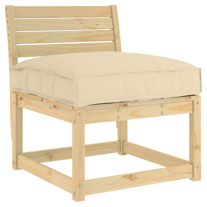 Cuscino Beige 70 x 70 x 12 cm Tessuto Oxford