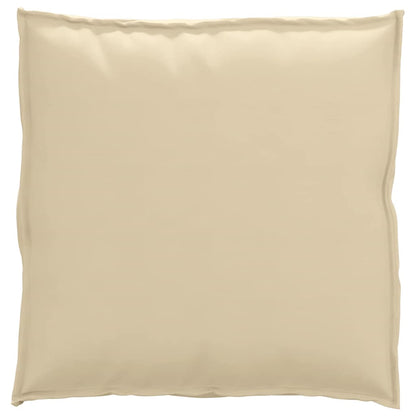 Cuscino Beige 70 x 70 x 12 cm Tessuto Oxford