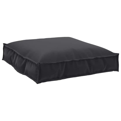 Cuscino Nero 70 x 70 x 12 cm Tessuto Oxford