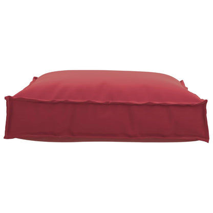 Cuscino Rosso Vino 70 x 70 x 12 cm Tessuto Oxford