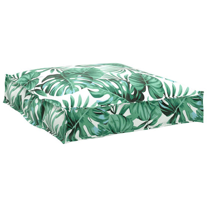 Cuscino Foglia Motivo Foglia 70 x 70 x 12 cm Tessuto Oxford