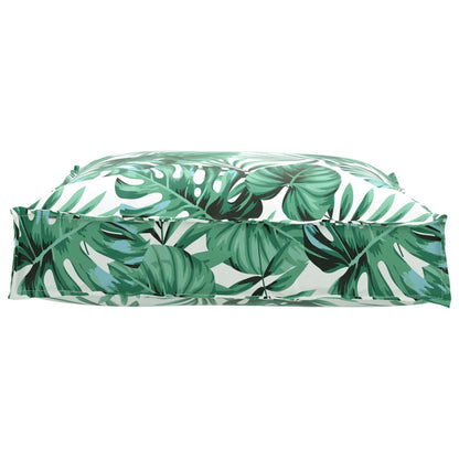 Cuscino Foglia Motivo Foglia 70 x 70 x 12 cm Tessuto Oxford