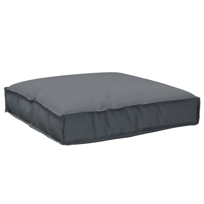Cuscino Antracite 80 x 80 x 12 cm Tessuto Oxford