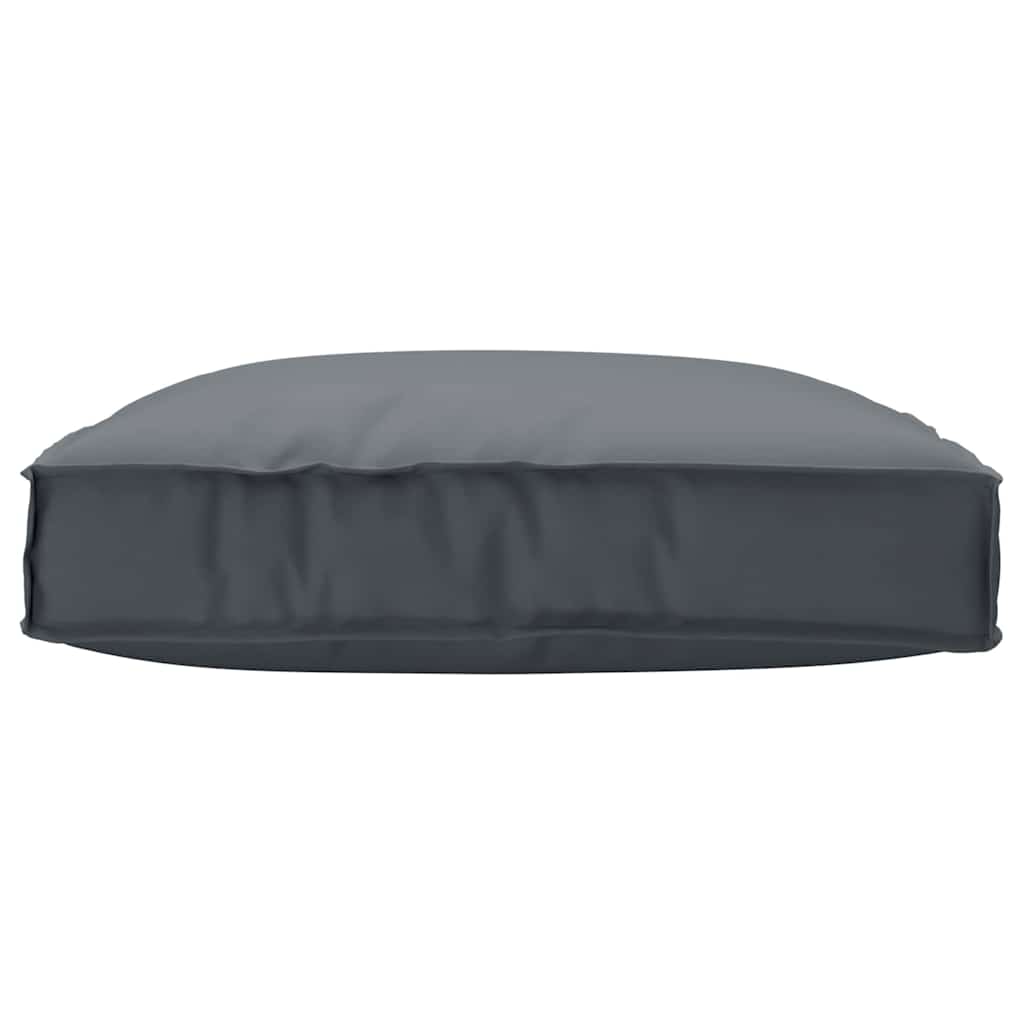Cuscino Antracite 80 x 80 x 12 cm Tessuto Oxford