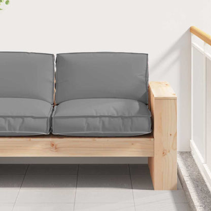 Cuscino Grigio 80 x 80 x 12 cm Tessuto Oxford
