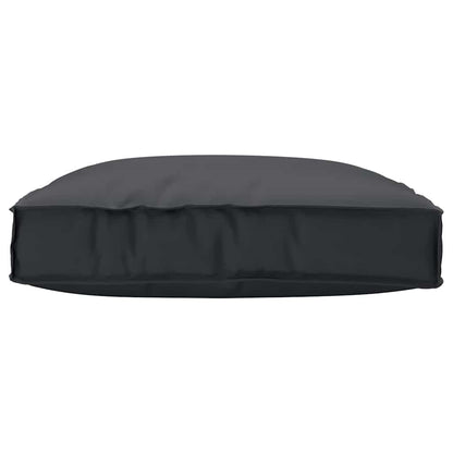 Cuscino Nero 80 x 80 x 12 cm Tessuto Oxford