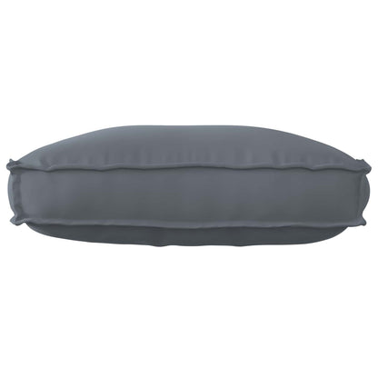Cuscino Antracite 70 x 40 x 12 cm Tessuto Oxford